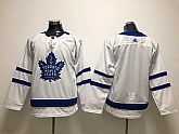 Youth Toronto Maple Leafs Blank White Adidas Jersey
